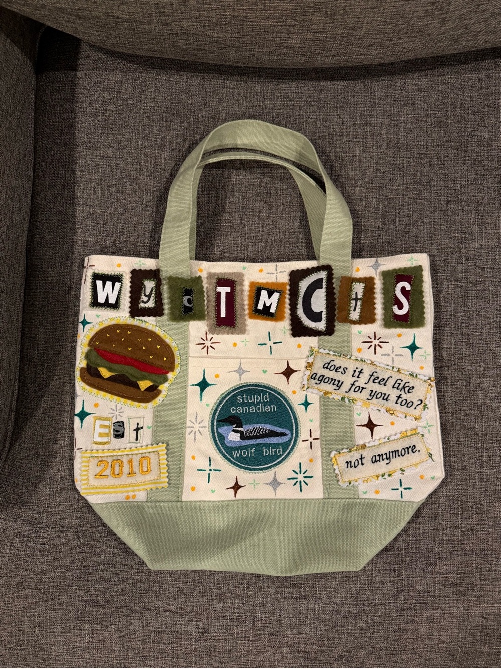 Heated Rivalry tote bag